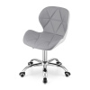 Kancelárska otočná stolička AGA AVOLA DORY21 - sivá/biela