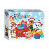 EUROSWAN Adventný kalendár Paw Patrol Vianoce - 37x30x4 cm