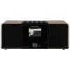 Telestar DIRA S 32i CD 30-320-01 CD-rádio, DAB+, FM, internetové, DLNA, Wi-Fi, USB, CD, Bluetooth, internetové rádio, vr. diaľkového ovládania, drevo (tmavé); 30-320-01