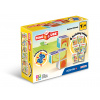 GEOMAG Magicube Magnetické kocky Zvierací priatelia, 4 kocky