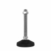 Onpira Čierne nastaviteľné nohy k stroju kyvné 15° Model: Ø80x155 mm / M16