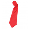 Premier Workwear Pánska saténová kravata PR750 Strawberry Red -ca. Pantone 186 144 x 8,5 cm