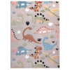 Dětský kusový koberec Fun Dino beige 160x220 cm