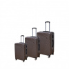 Trebor Set kufrov 3-dielny hnedý