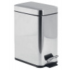 AQUALINE SIMPLE LINE odpadkový kôš obdĺžnikový 5 l, nerez lesk