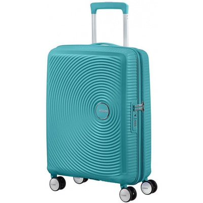 Cestovný kufor American Tourister Soundbox Spinner 55/20 EXP TSA Turquoise Tonic (32G-31001)