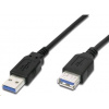 Predlžovací kábel USB PremiumCord 3.0 Super rýchly 5Gbps A-A, MF, 9pin, 2m