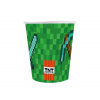 Papierové poháre Minecraft party 6ks. - GoDan