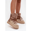 Dámske snehové topánky s kožušinou DFSH370012 Beige - DFranklin 41 béžová
