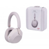 Sluchátka bluetooth do uší Sony WH-1000XM5 stříbrná