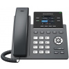 Grandstream GRP2612W VoIP telefón, 2x SIP, farebný podsvietený displej, 2x 10/100 Mbps RJ45, PoE, WiFi