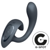 Satisfyer G for Goddess 1 - vibrátor pre klitoris a G-bod (sivý)