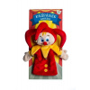 TEDDIES Maňásek Kašpárek s rolničkou 27 cm