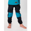 Drexiss Softshellové nohavice jaro/jeseň BLACK-PETROL 80-86