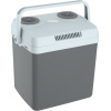 tectake 405183 elektrický chladiaci a ohrievací box s rukoväťou, 25 litrov - šedá