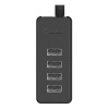 Adaptér Orico W5P-100 USB na rozbočovač 4x USB 2.0 (čierny) W5P-U2-100-BK-EP-IP