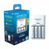 Panasonic Eneloop Basic Charger + 4x 1900mAh K-KJ51MCC40E