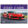 Nástenný kalendár Fast cars 2026