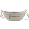 Luka Dámska kožená kabelka 20-072 DOLLARO Light Ash Crossbody Purse
