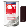 Chemolak Chemopur E U2081 2880 hnedá gaštanová - Vrchná polyuretánová farba na kov, betón, drevo 0,8l