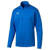 Pánský tréninkový top Puma Liga Training 1/4 Zip - Velikost S – funkční sportovní top Puma s krátkým zipem a volnějším střihem, v modrém designu.