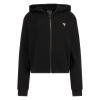 Dámska Mikina GUESS SKYLAR FULL ZIP HOODED SWEATSH V4GQ09K8802-JBLK – Čierna
