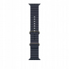 Apple Watch 49 mm námornícky modrý Oceánsky remienok vyhotovenie z prírodného titánu MXTH3ZM/A