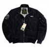 ALPHA INDUSTRIES ENGINE bunda čierna ALPHA INDUSTRIES 01-0027