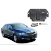 Oceľový kryt motora + prevodovky pre SKODA Superb, 2008-14 / motor: 1.4; 1.8; 2.0; 3.6