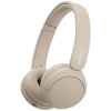 Sony WH-CH520 slúchadlá do uší Bluetooth, WHCH520C.CE7, stereo, béžová, Redukcia šumu mikrofónu; WHCH520C.CE7