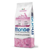 MONGE Natural Superpremium All Breeds Puppy 12kg monoproteínové krmivo bravčové/ryža/zemiaky pre šteňatá všetkých plemien (MONGE Natural Superpremium All Breeds Puppy 12kg monoproteínové krmivo bravčo