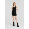 ŠATY KARL LAGERFELD JEANS KLJ LOGO TANK DRESS BLACK