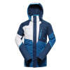 Pánska lyžiarska bunda s membránou ptx snow ALPINE PRO DEAR modrá|4XL