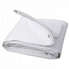 Krycia plachta - 4x5 biela PE 280 g/m² plachta (Plachta 4x5 Biela PE 280g/m² VYZTUŽENÝ KRYT)