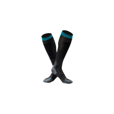 UNDER SHIELD Ponožky Undershield Snowflake - wool čierne Veľkosť: 39/42