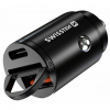 SWISSTEN Swissten CL adaptér Power Delivery USB-C + Super Charge 3.0 30W nano černý