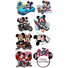 CUKROVÁ TLAČ jedlý obrázok na tortu Cukrová hmota Myšiak Mickey MINNIE SADA 2