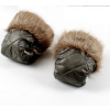 Nepremokavé rukavičky Adbor Piko fleece : Farba - Olivová
