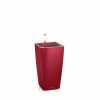 Lechuza Stolový kvetináč MINI CUBI - scarlet red high gloss
