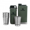STANLEY Dárkový set Adventure series placatka/butylka 250ml + panáky 4ks zelená