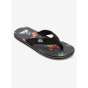 Quiksilver Žabky Quiksilver, Molokai Layback black/orange/green 2024 Velikost: EUR46
