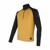 SENSOR COOLMAX THERMO mikina zip mustard/černá M