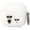 Karl Lagerfeld and Choupette na Airpods 3 KLACA3SILKCW