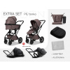 Moon PIU EXTRA SET , farba TONKA / BLACK MATT