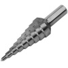 Madalbal Vrták stupňovitý 6-39mm, stupňovanie 3mm, 12 otvorov, stopka pr.10mm, dĺžka 110mm, HSS, DIN 1412C Extol 8801166