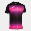 TIGER V SHORT SLEEVE T-SHIRT BLACK FLUOR PINK XL