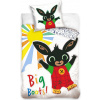 Carbotex bavlna obliečky Zajíček Bing a Duhové sluníčko 140x200 70x90