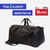 DECATHLON Športová taška Essential 35 l čierna 35 l