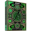 Theory11 Hracie karty Marvel Avengers Green Version