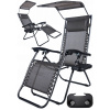 Záhradné lehátko - Skladacia záhradná pláž Deckchair + stôl (Skladacia záhradná pláž Deckchair + stôl)